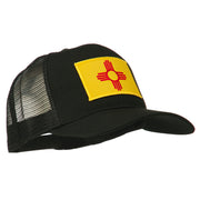 New Mexico State Flag Patched Mesh Cap