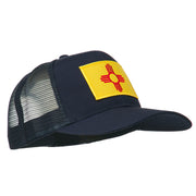 New Mexico State Flag Patched Mesh Cap