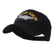 US Navy Fan Shape Large Patch Cap