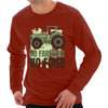 No Farmers No Food Graphic Long Sleeve Crewneck Tee