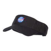 NASA Insignia Embroidered Cotton Washed Visor