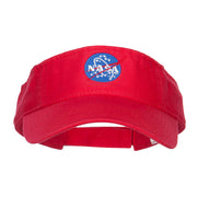 NASA Insignia Embroidered Cotton Washed Visor