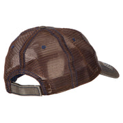 Nashville Embroidered Low Profile Cotton Mesh Cap