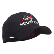 NASA Houston Embroidered Cotton Twill Cap