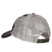 US Coast Guard Anchors Retired Embroidered Low Profile Cotton Mesh Cap