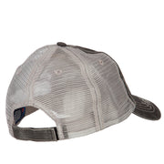 US Coast Guard Anchors Retired Embroidered Low Profile Cotton Mesh Cap