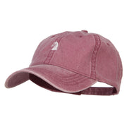 Mini Chess Knight Embroidered Washed Cap