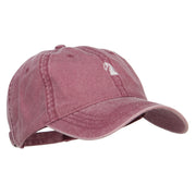 Mini Chess Knight Embroidered Washed Cap