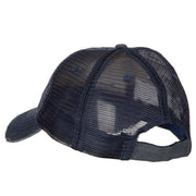 US Coast Guard Anchors Retired Embroidered Low Profile Cotton Mesh Cap