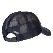 US Coast Guard Anchors Retired Embroidered Low Profile Cotton Mesh Cap