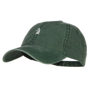 Mini Chess Knight Embroidered Washed Cap