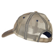 Nashville Embroidered Low Profile Cotton Mesh Cap