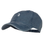 Mini Chess Knight Embroidered Washed Cap