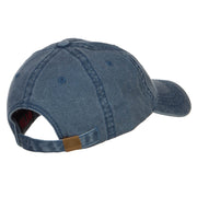 Mini Chess Knight Embroidered Washed Cap