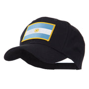 North and South America Flag Shield Patch Cap