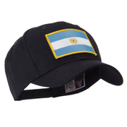 North and South America Flag Shield Patch Cap