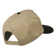 US Navy Veteran Military Patched Two Tone High Cap