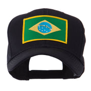 North and South America Flag Embroidered Patch Cap