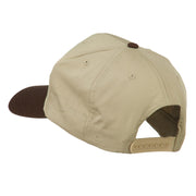 US Navy Veteran Military Patched Two Tone High Cap