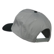 US Navy Veteran Military Patched Two Tone High Cap