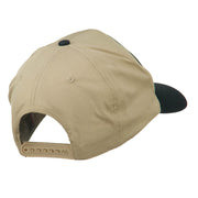 US Navy Veteran Military Patched Two Tone High Cap