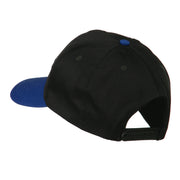 US Navy Veteran Military Patched Two Tone High Cap