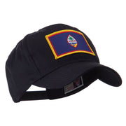 North and South America Flag Embroidered Patch Cap