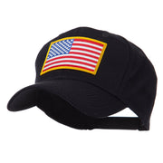 North and South America Flag Embroidered Patch Cap