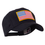 North and South America Flag Embroidered Patch Cap