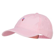 Mini Ice Cream Embroidered Washed Cap