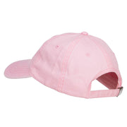 Mini Ice Cream Embroidered Washed Cap