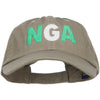 Nigeria NGA Flag Embroidered Low Profile Cap