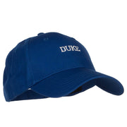 Mini Duke Embroidered Cotton Cap