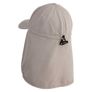 Retired Lives Matter Embroidered Flap Hats - Khaki OSFM