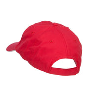 Tennis Game Set Match Embroidered Canvas Cap