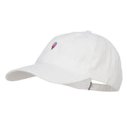 Mini Ice Cream Embroidered Washed Cap