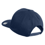 Veteran US Marine Corps Embroidered Solid Cotton Twill Pro Style Cap - Navy OSFM