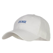 Mini Duke Embroidered Cotton Cap