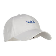 Mini Duke Embroidered Cotton Cap