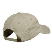 Girl's Nite Embroidered Pigment Dyed Brass Buckle Cap