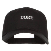 Mini Duke Embroidered Cotton Cap