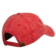 Girl's Nite Embroidered Pigment Dyed Brass Buckle Cap