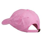 Girl's Nite Embroidered Pigment Dyed Brass Buckle Cap