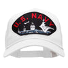 US Navy Ship Fan Shape Patched Cotton Mesh Cap