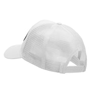 US Navy Ship Fan Shape Patched Cotton Mesh Cap