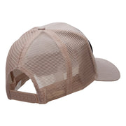 US Navy Ship Fan Shape Patched Cotton Mesh Cap