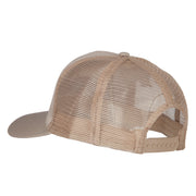 82nd Airborne Veteran Embroidered Solid Cotton Mesh Pro Cap