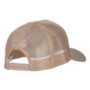 82nd Airborne Veteran Embroidered Solid Cotton Mesh Pro Cap