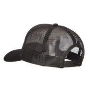 82nd Airborne Veteran Embroidered Solid Cotton Mesh Pro Cap