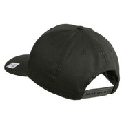 Retired US Marine Corps Embroidered Solid Cotton Twill Pro Style Cap - Charcoal OSFM